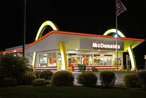 McDonald stores drive thru open 24 hours. . Mcdonalds pictures